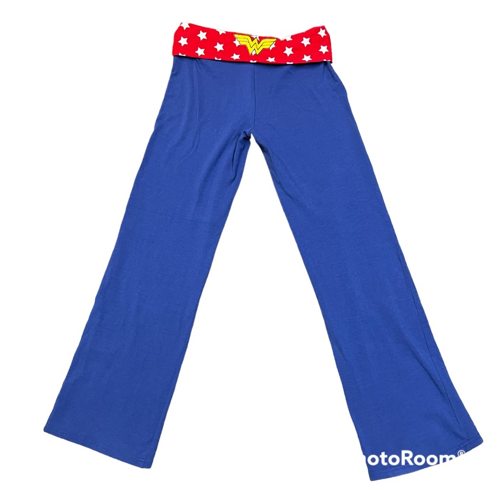 Wonder Woman Theme Yoga Pants